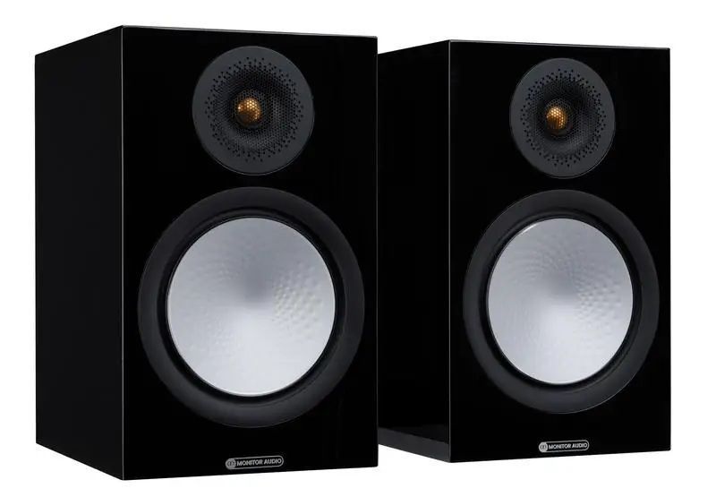 Полочная акустика Monitor Audio Silver 100 High Gloss Black (7G) Основное Фото №2