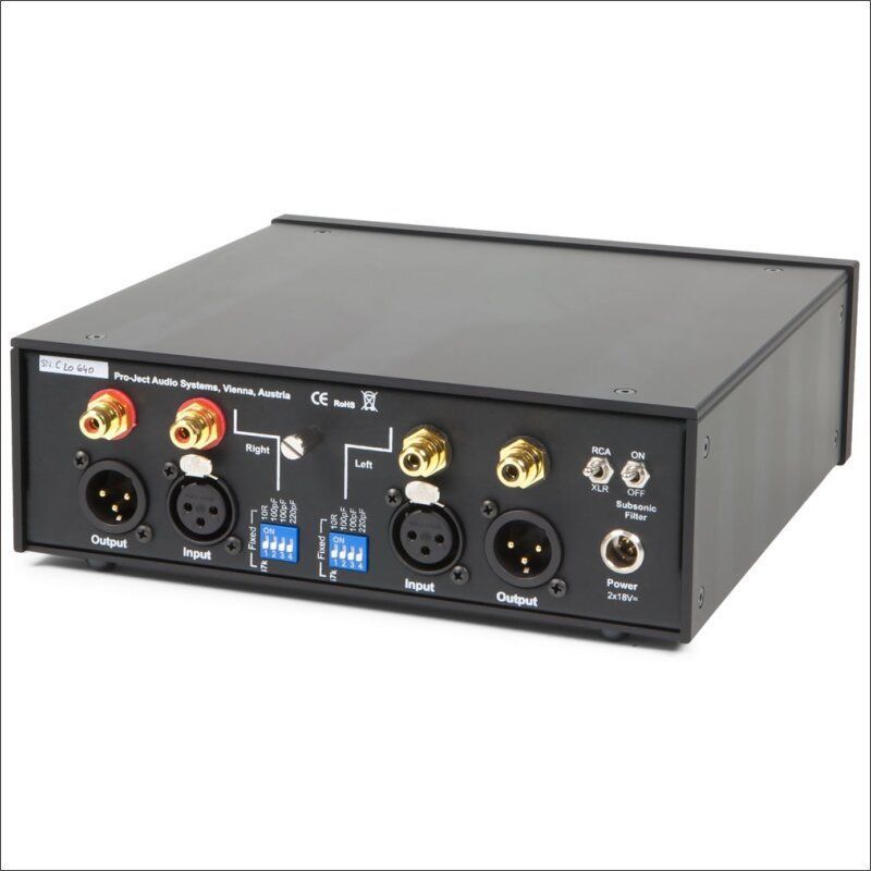 Фонокорректор Pro-Ject Phono Box RS Black Основное Фото №2
