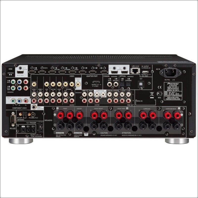 AV ресівер Pioneer VSX LX57 Silver Основне Фото №2