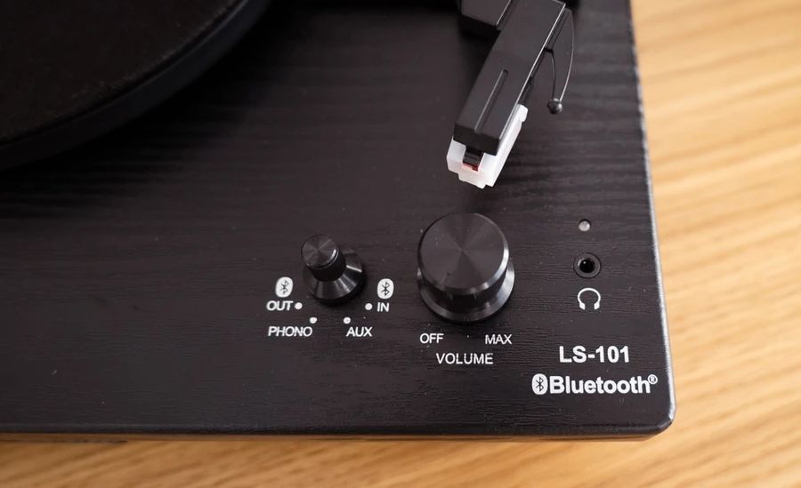 Проигрыватель винила Lenco LS-100BK Основное Фото №6
