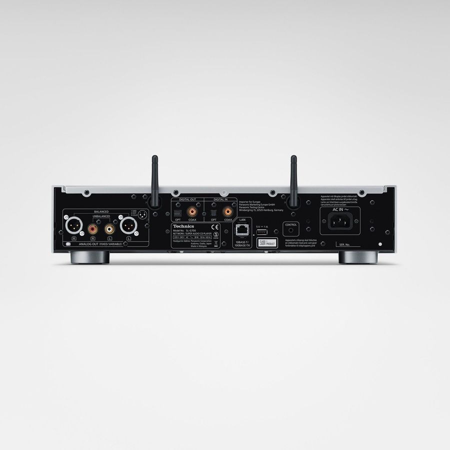 Мережевий програвач Technics SL-G700EE-K Black Основне Фото №3