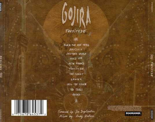 Музичний CD диск Gojira - Fortitude фірмовий купити за найкращою