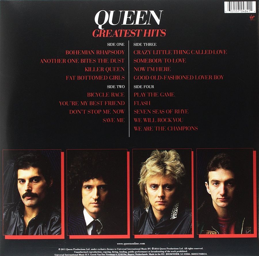 Вінілова платівка Queen - Greatest Hits (2LP) 180 Gram Основне Фото №8