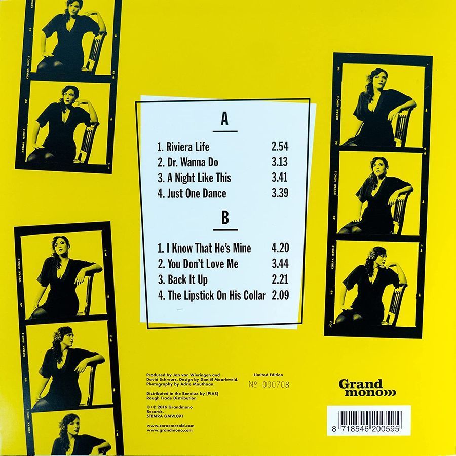 Вінілова платівка Caro Emerald - Deleted Scenes From The Cutting Room Floor (Acoustic Sessions) 45 RPM,Yellow Vinyl Основне Фото №3