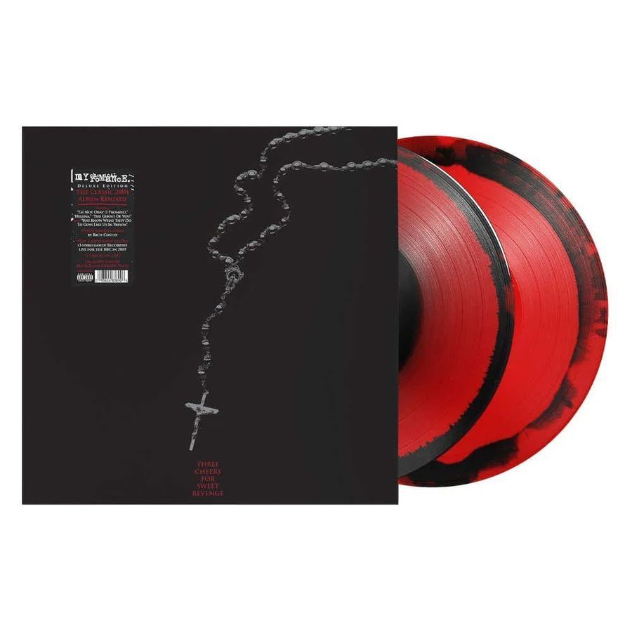 Вінілова платівка My Chemical Romance - Three Cheers for Sweet Revenge (2LP),Deluxe Red & Black Corona Vinyl Основне Фото №2