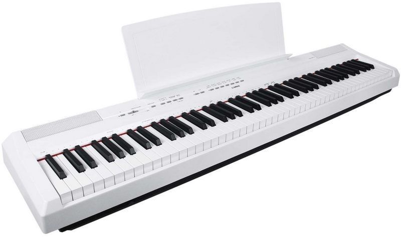 Сценические цифровые пианино Yamaha P-115 White + блок питания Основное Фото №2