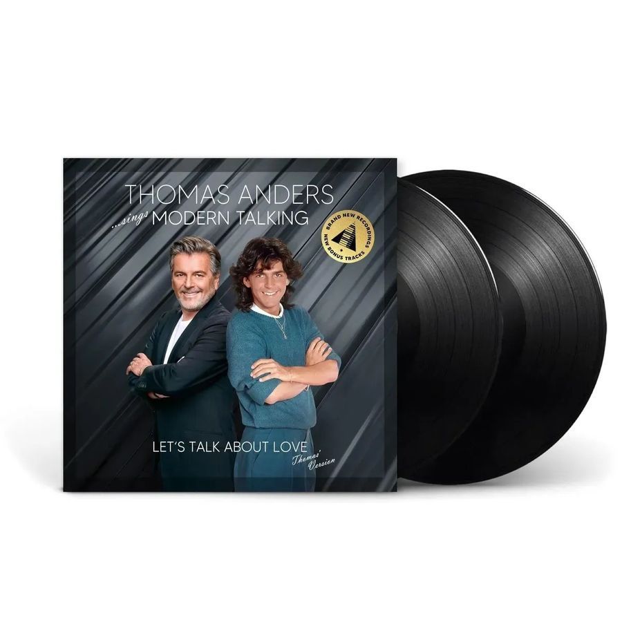 Вінілова платівка Thomas Anders - ... Sings Modern Talking - Let's Talk About Love - Thomas' Version (2LP) Основне Фото №2