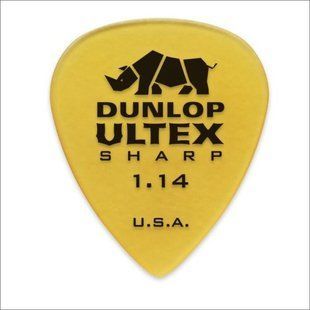 Медиатор Dunlop 433P1.14 Ultex Sharp 1.14 Основное Фото №1
