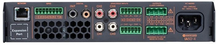 Усилитель мощности инсталяционный Monitor Audio CI Amp IA125-4 Основное Фото №2