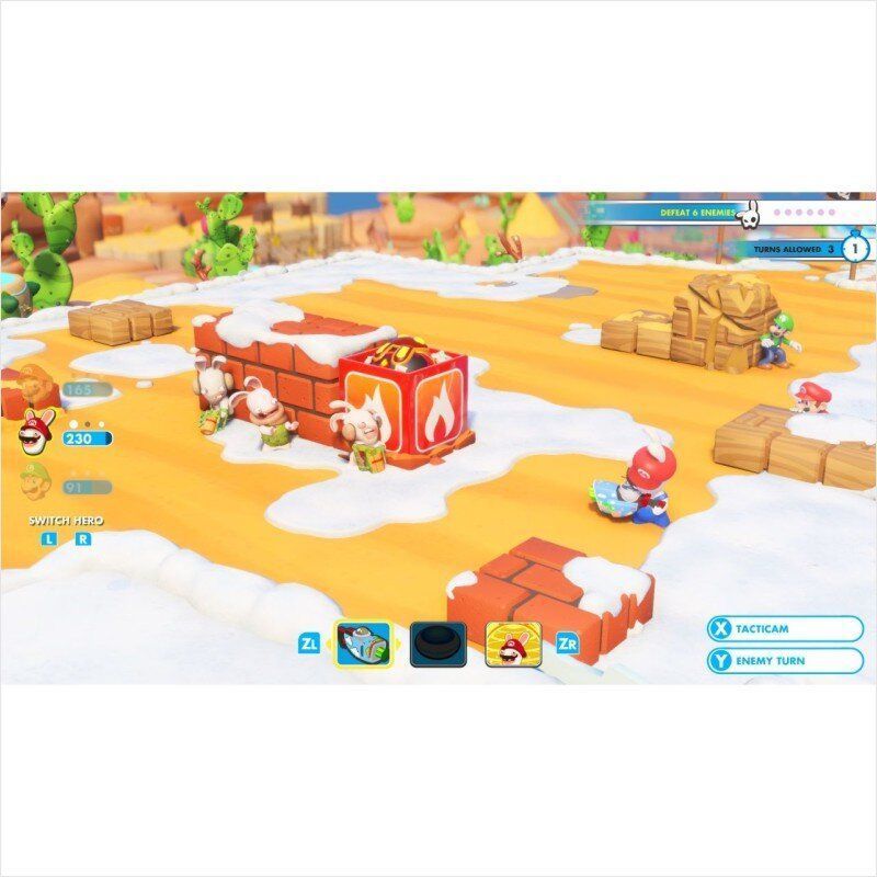 Гра на Nintendo Switch - Mario Rabbids Битва за королівство Основне Фото №4