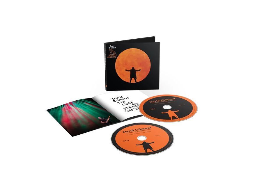 Музичний CD диск David Gilmour - The Luck and Strange Concerts (2CD) фірмовий Основне Фото №2