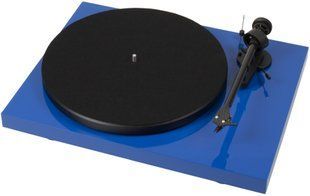 Програвач вінілу PRO - JECT DEBUT - CARBON - PHONO - USB - BLUE - OM10 Основне Фото №1