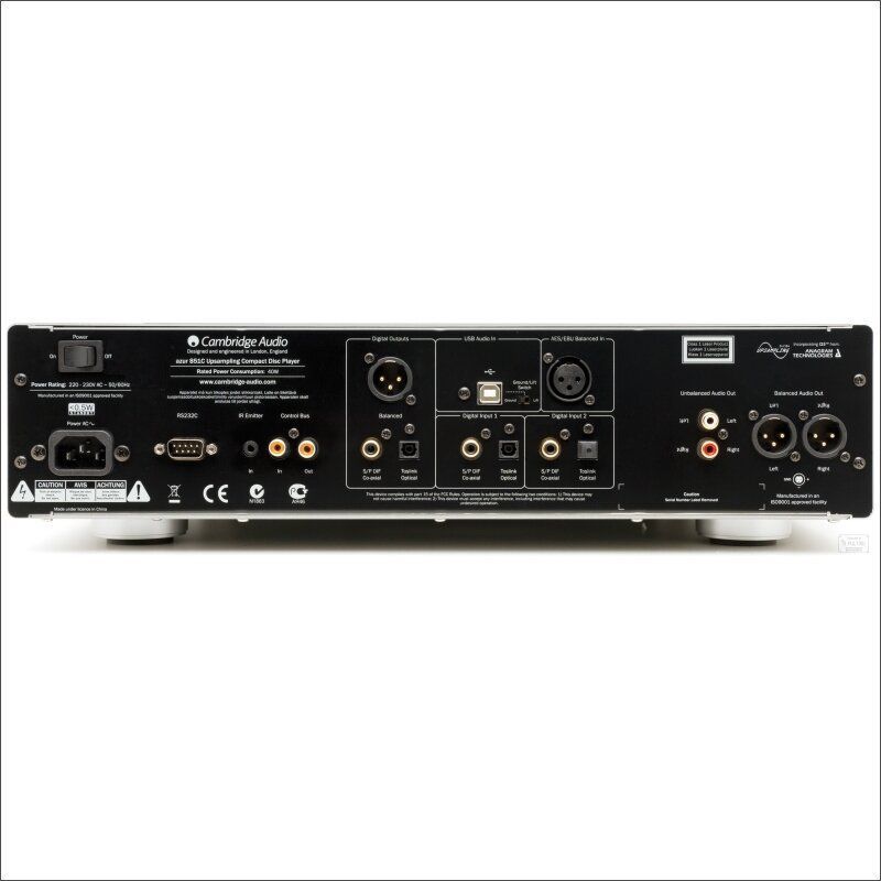 CD проигрыватель Cambridge Audio Azur 851C Silver Основное Фото №3