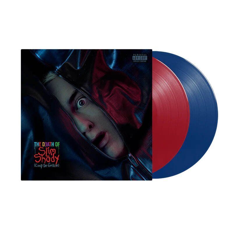 Вінілова платівка Eminem - The Death Of Slim Shady (Coup De Gr&acirc;ce) (2LP) Red & Blue Opaque Vinyl Основне Фото №2