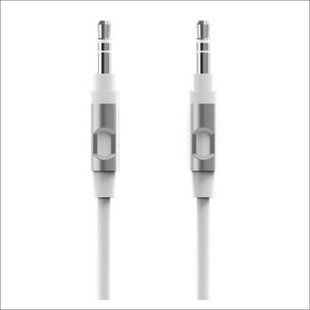 Кабель межблочный Monster Mobile Audio Cable - White and Silver 1,2м Основное Фото №1