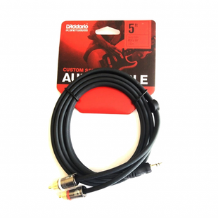 Кабель 2 RCA - Jack 3,5 PLANET WAVES 1,5м (PW-MP-05) Основное Фото №1