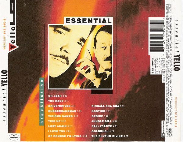Музичний CD диск Yello - Essential фірмовий Основне Фото №2