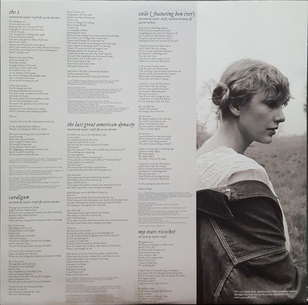 Виниловая пластинка Taylor Swift &ndash; Folklore (2LP) Deluxe Edition, Brown Vinyl "In The Trees" Основное Фото №5