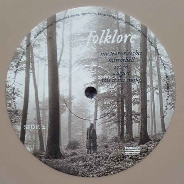 Виниловая пластинка Taylor Swift &ndash; Folklore (2LP) Deluxe Edition, Brown Vinyl "In The Trees" Основное Фото №6
