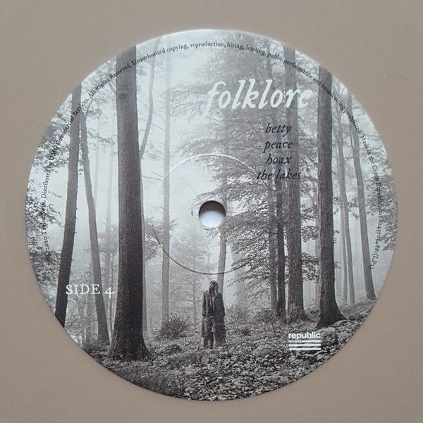 Виниловая пластинка Taylor Swift &ndash; Folklore (2LP) Deluxe Edition, Brown Vinyl "In The Trees" Основное Фото №7