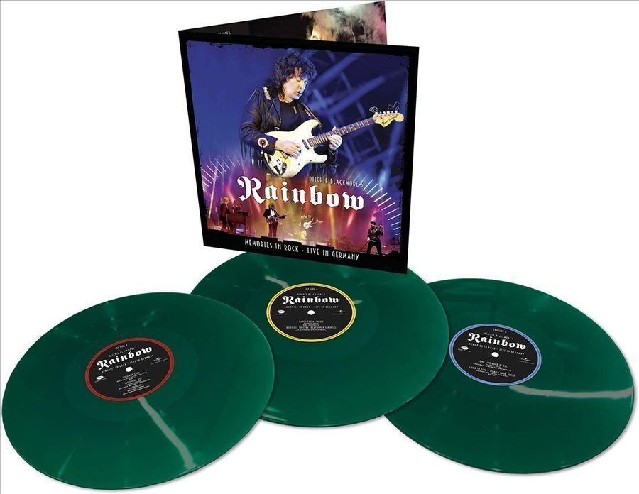 Виниловая пластинка Ritchie Blackmore's Rainbow &ndash; Memories In Rock - Live In Germany (3LP) Green Vinyl Основное Фото №2