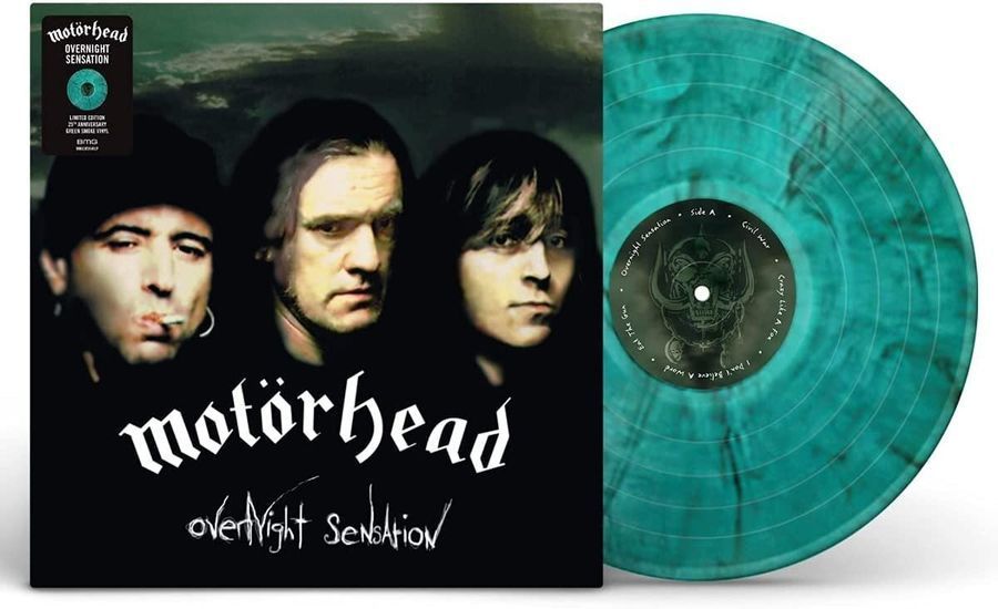 Вінілова платівка Motorhead - Overnight Sensation, 25th Anniversary, Limited Green Smoke edition Основне Фото №2