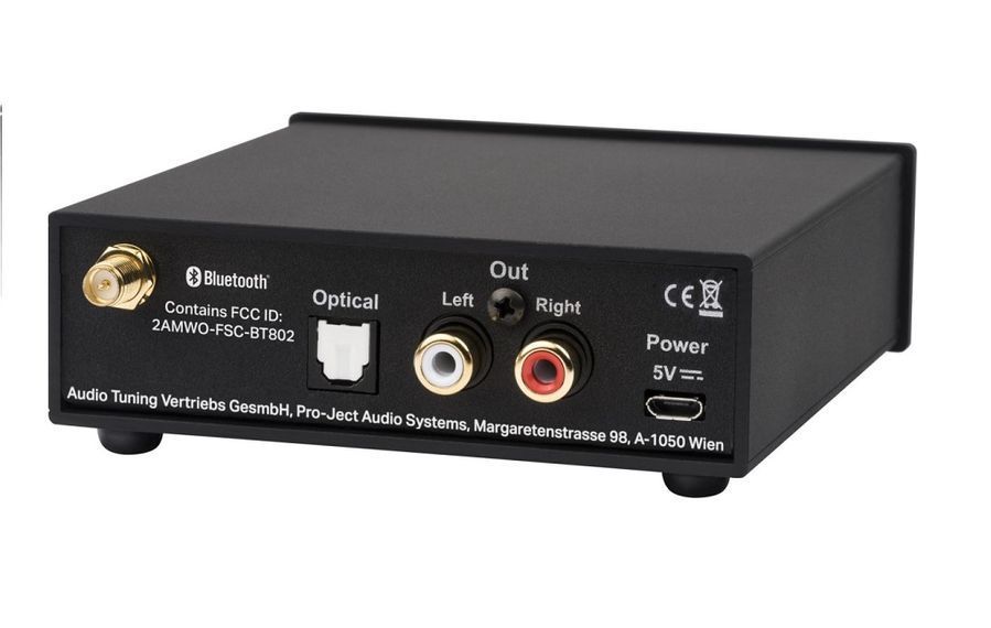Bluetooth ресивер Pro-Ject Bluetooth Box S2 HD Black Основне Фото №3