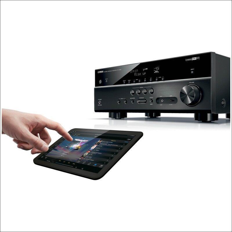 AV ресівер Yamaha RX-V485 Black Основне Фото №3