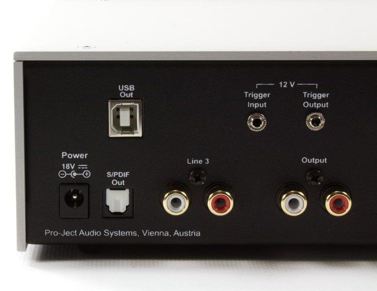 Фонокорректор Pro - Ject Phono Box Usb - Silver Основне Фото №3