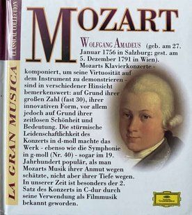 Музичний CD диск Mozart - La Gran Musica - Classical Collection 2 фірмовий Основне Фото №1