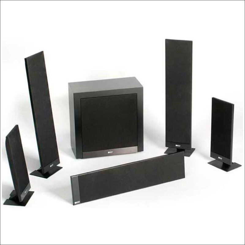 Комплект акустики KEF T 205 Black Основне Фото №2