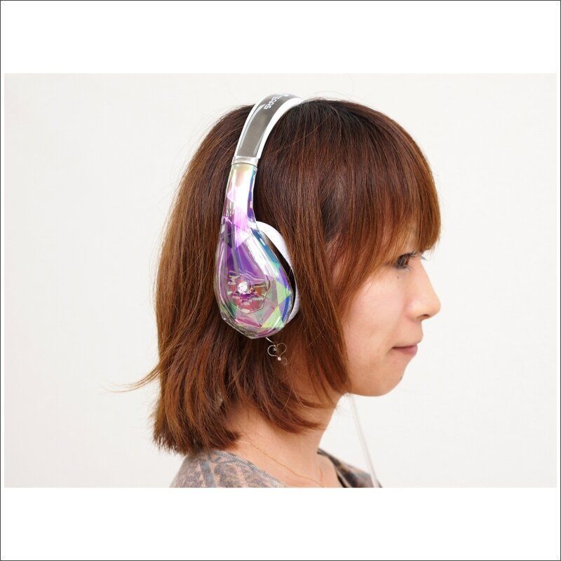 Навушники Monster Diamond Tears Edge On-Ear Headphones (Crystal) Основне Фото №3