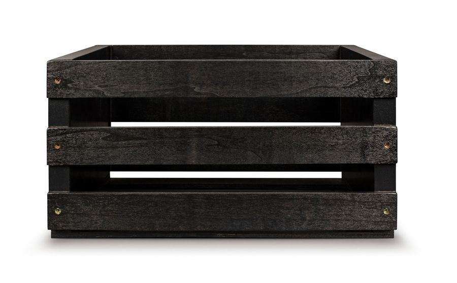 Ящик для винила Record Storage Crate Black Основное Фото №5