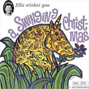 Виниловая пластинка Ella Fitzgerald &ndash; Ella Wishes You A Swinging Christmas.180 Gram Основное Фото №1