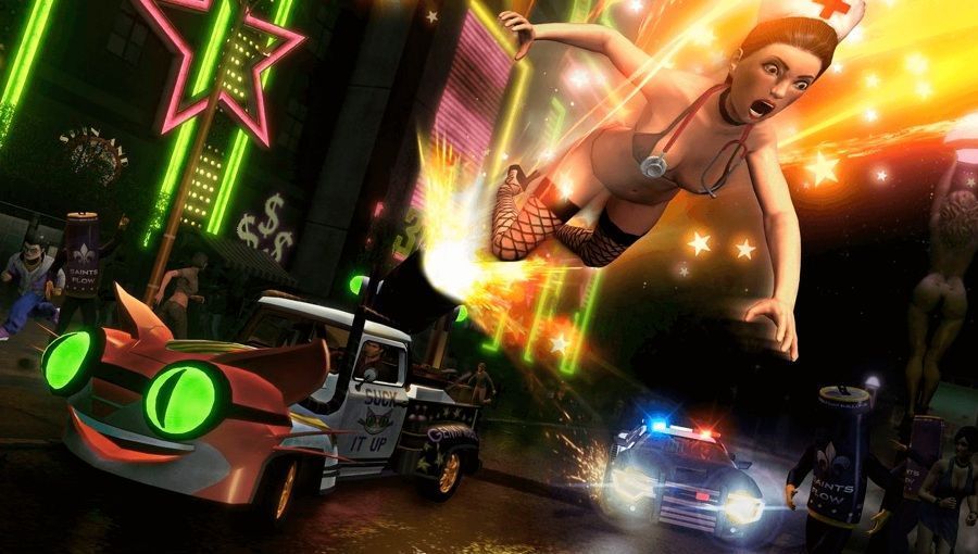 Игра Saints Row The Thirdd Xbox 360 Б/У Основное Фото №5