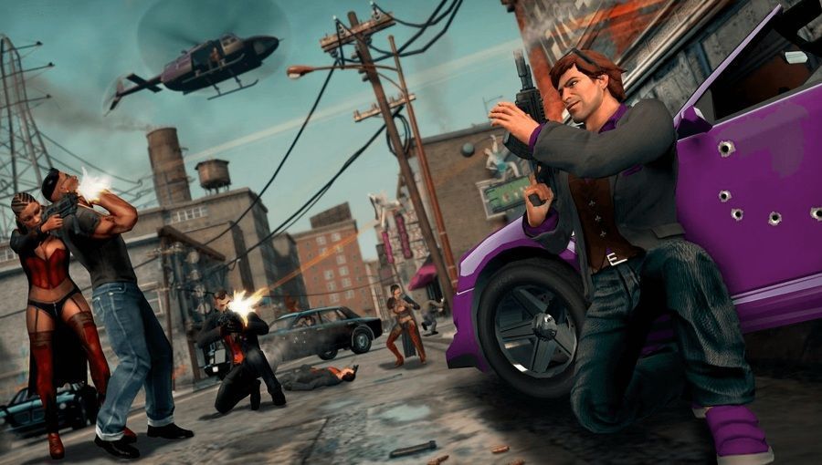 Игра Saints Row The Thirdd Xbox 360 Б/У Основное Фото №4
