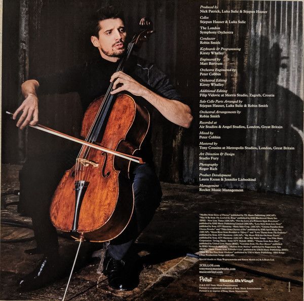 Вінілова платівка 2Cellos - Score (2LP) 180 Gram/Gatefold/Insert/Pvc Sleeve Основне Фото №4