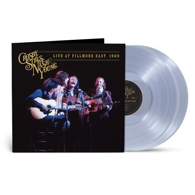 Вінілова платівка Crosby, Stills, Nash & Young - Live At Fillmore East, 1969 (2LP), Clear Vinyl edition Основне Фото №2