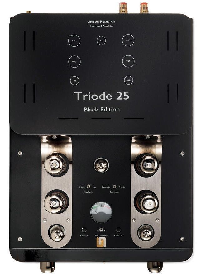 Підсилювач Ламповий Unison Research TRIODE 25 Black Edition Основне Фото №4
