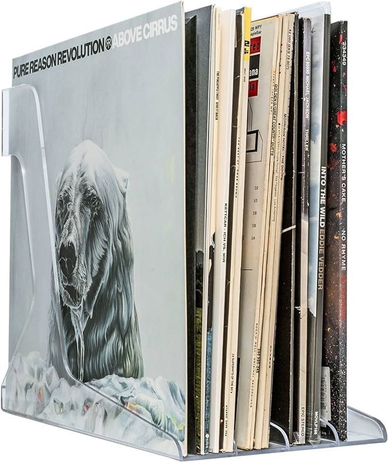 Подставка для винила Audio Anatomy Lp Rack - Lp Staender - Crystal Clear Основное Фото №3