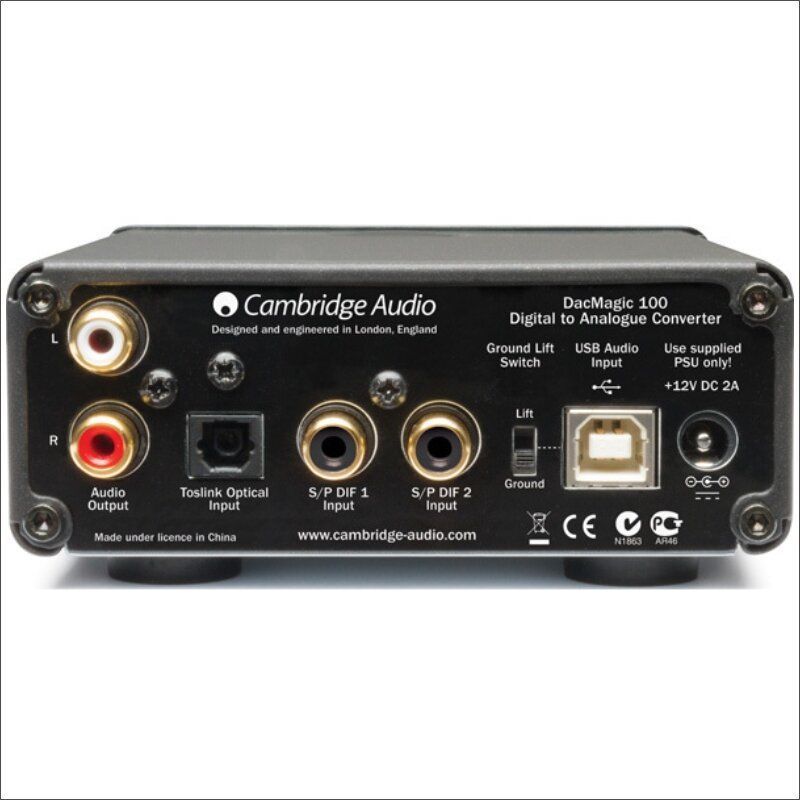 ЦАП Cambridge Audio DacMagic 100 Black Основное Фото №2
