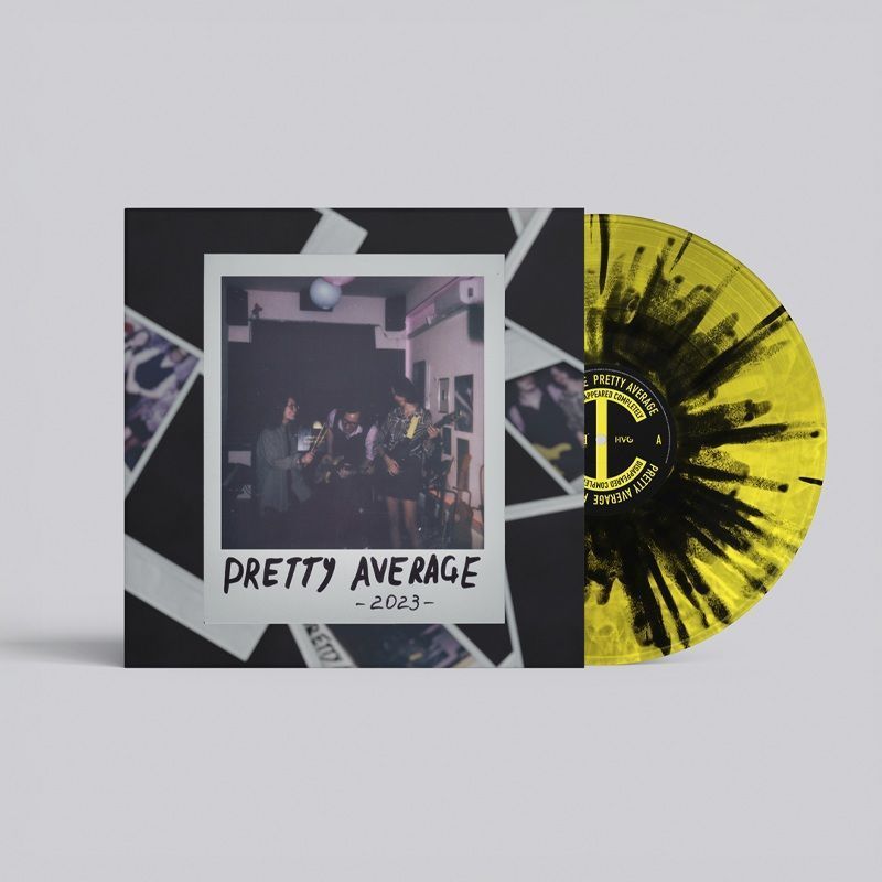Вінілова платівка Disappeared Completely - Pretty Average,Yellow&Black Splatter Vinyl Основне Фото №2