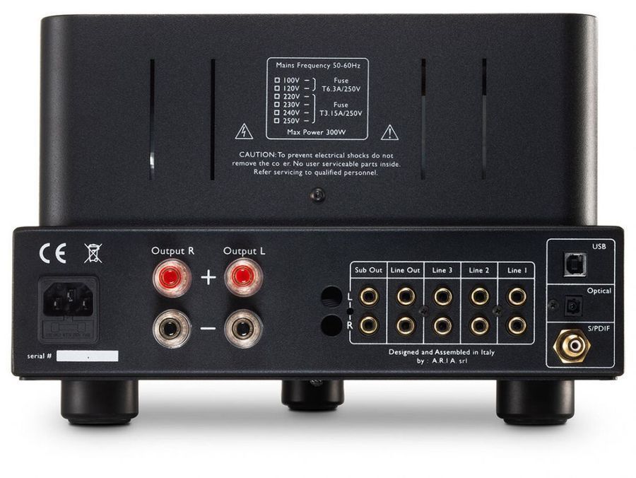 Підсилювач Ламповий Unison Research TRIODE 25 Black Edition Основне Фото №3