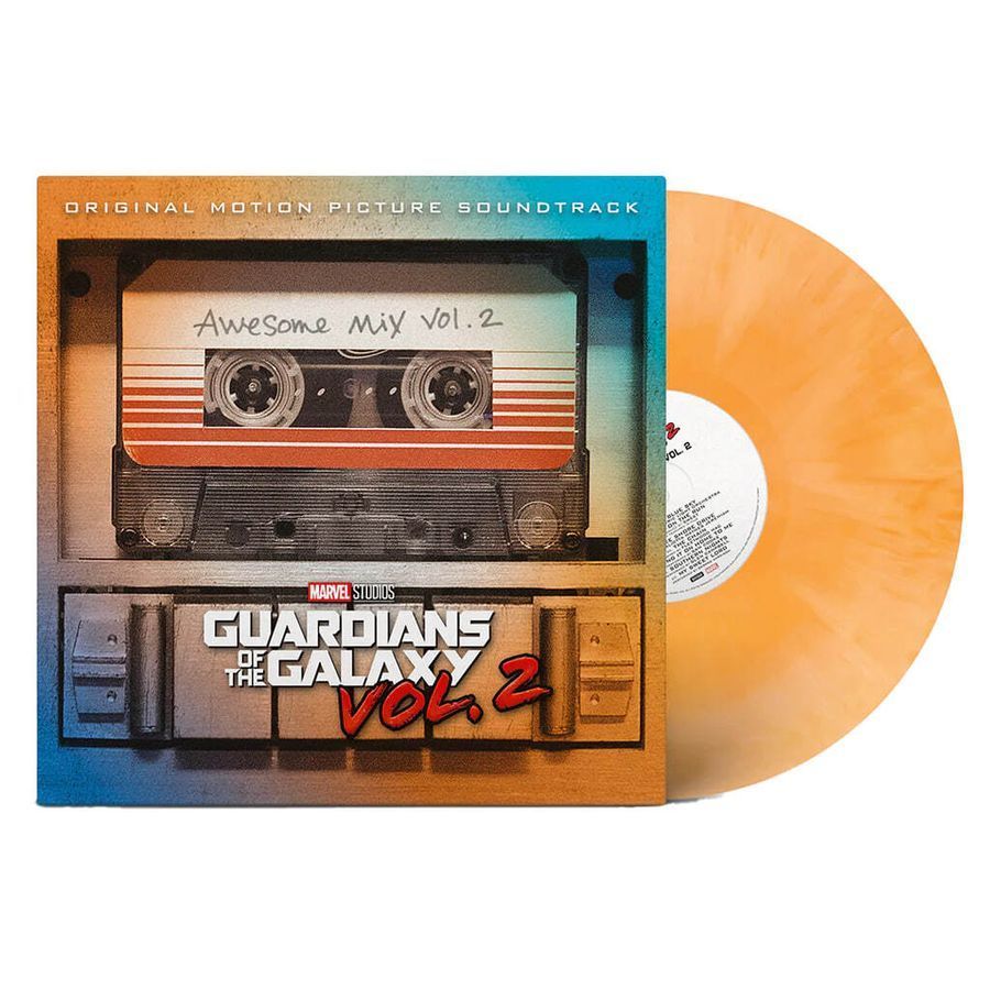 Виниловая пластинка Various &ndash; Guardians Of The Galaxy Vol. 2 Awesome Mix Vol. 2 (Orange GalaxyVinyl) Основное Фото №2