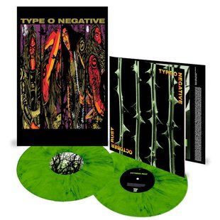 Виниловая пластинка&nbsp;Type O Negative &ndash; October Rust (2LP) LTD. Green Bkack Vinyl Основное Фото №1