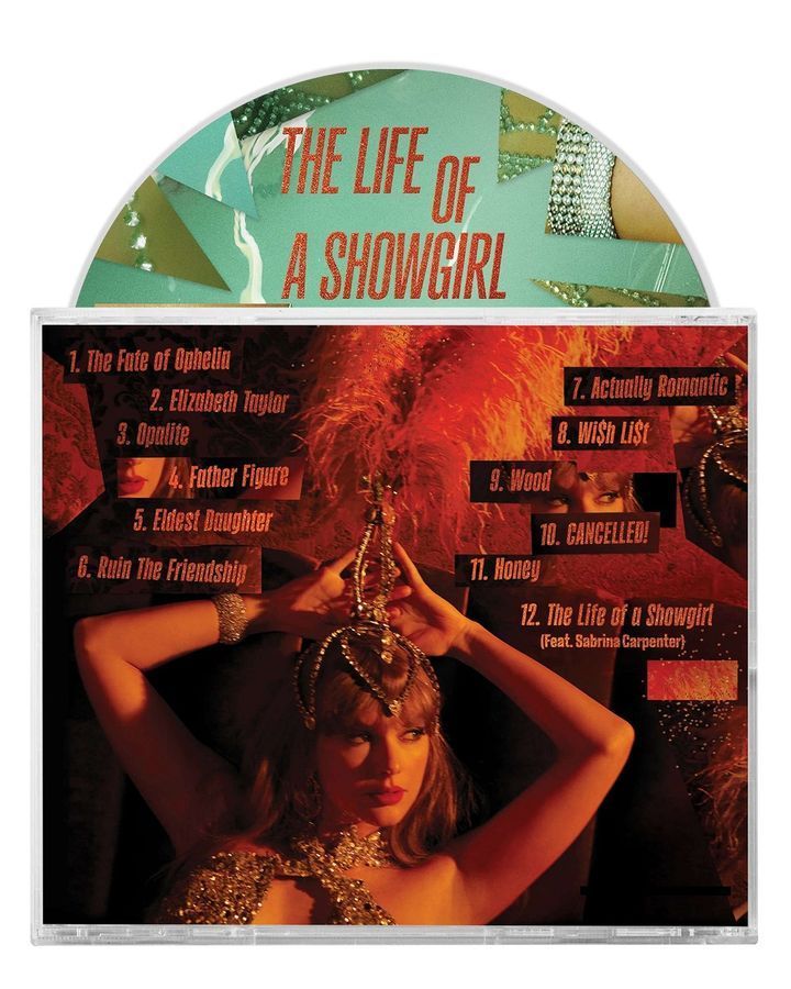 Музичний CD диск Taylor Swift - The Life Of A Showgirl, Sweat & Vanilla Perfume with Poster фірмовий Основне Фото №3