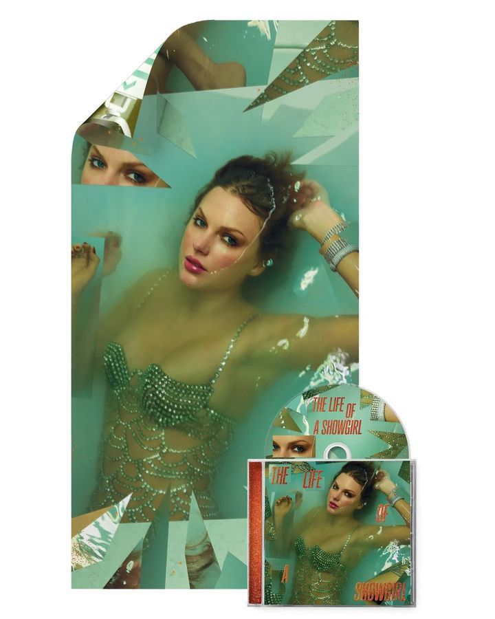 Музичний CD диск Taylor Swift - The Life Of A Showgirl, Sweat & Vanilla Perfume with Poster фірмовий Основне Фото №2