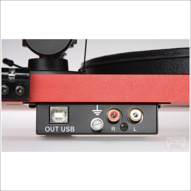 Програвач вінілу Pro - Ject Essential II USB Red Основне Фото №3