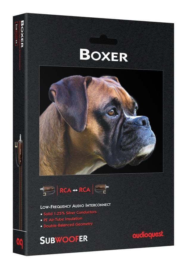 Кабель сабвуферний RCA Audioquest Sub 3.0m Boxer Основне Фото №2