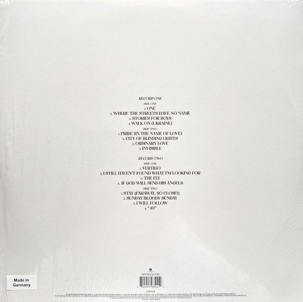 Виниловая пластинка U2 &ndash; Songs Of Surrender (2LP) Limited Edition, White Vinyl Основное Фото №2